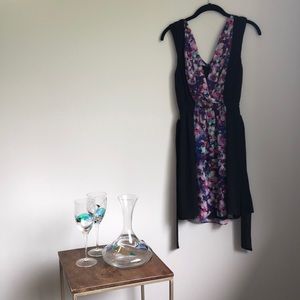 Pull Over Scoop Neck Cocktail Dress